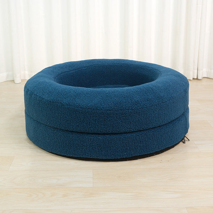 Why Your Pet Deserves the Solid Color Round Pet Comfort Bed